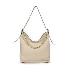 TODOPIEL - Cartera Cuero Mujer Blanco Invierno