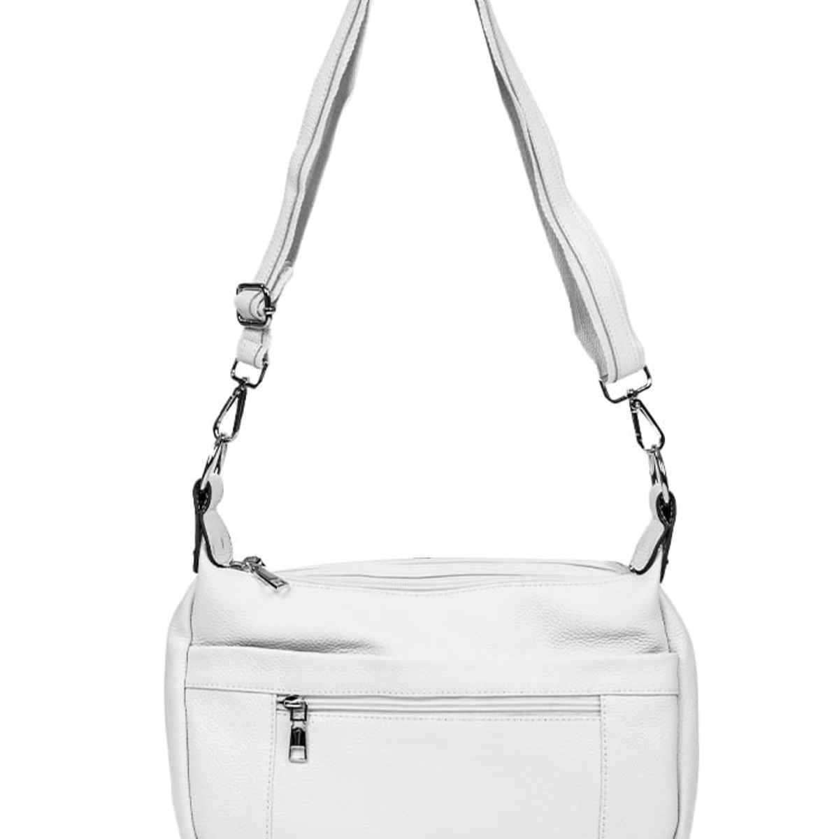 TODOPIEL - Cartera Cuero Mujer Blanco Todopiel.---