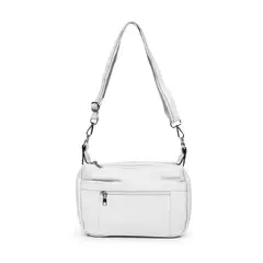 TODOPIEL - Cartera Cuero Mujer Blanco