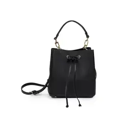 TODOPIEL - Cartera Ecocuero Mujer Negro