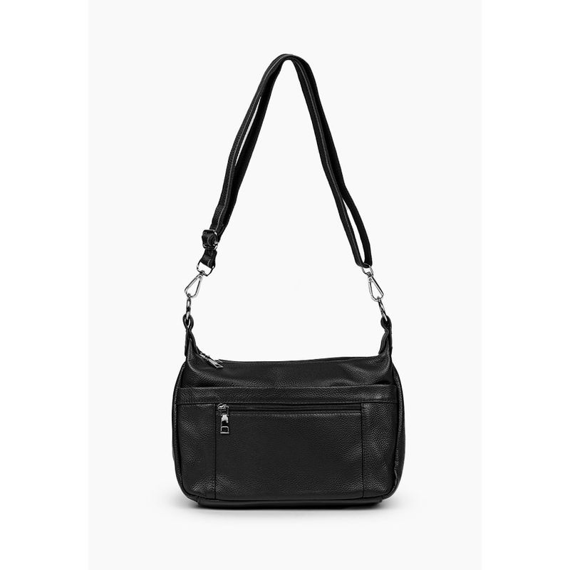 TODOPIEL - Cartera Cuero Mujer Negro Todopiel