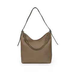 TODOPIEL - Cartera Cuero Mujer Beige