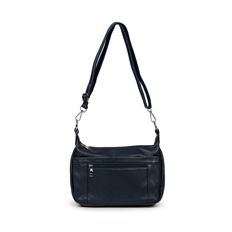 TODOPIEL - Cartera Cuero Mujer Azul Marino Todopiel