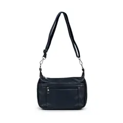 TODOPIEL - Cartera Cuero Mujer Azul Marino
