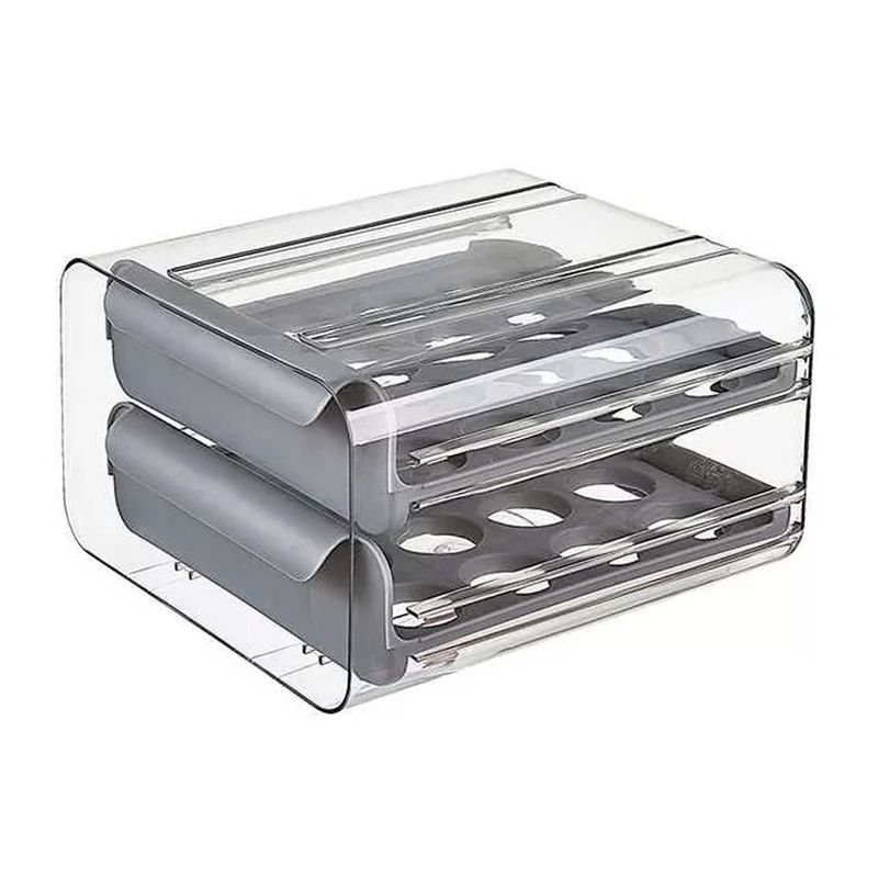 GENERICO - Organizador De Huevos Caja Para 32 Und Huevera Portahuevos