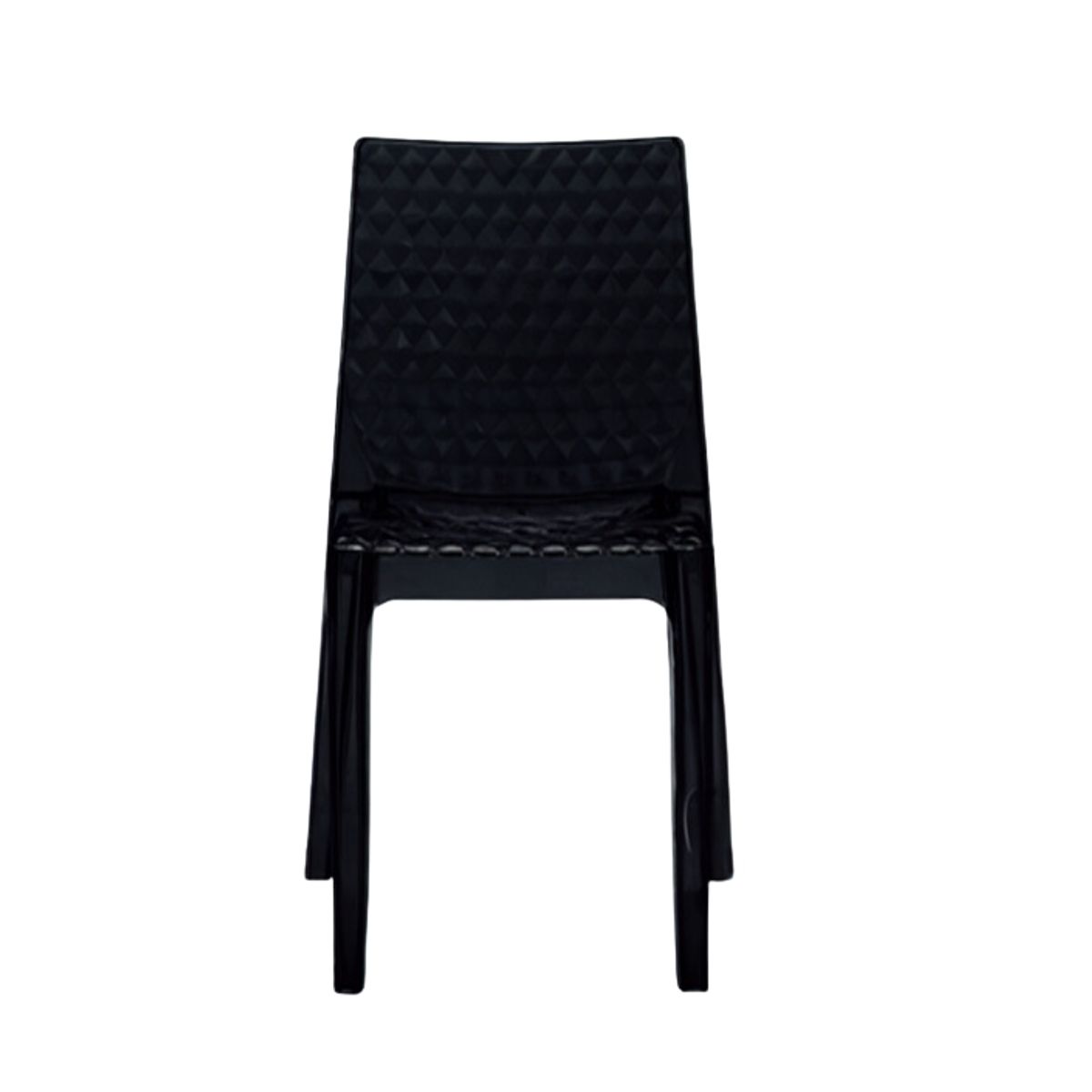 REYPLAST - Silla Diamante Reyplast Negra Para Interior Y Exterior