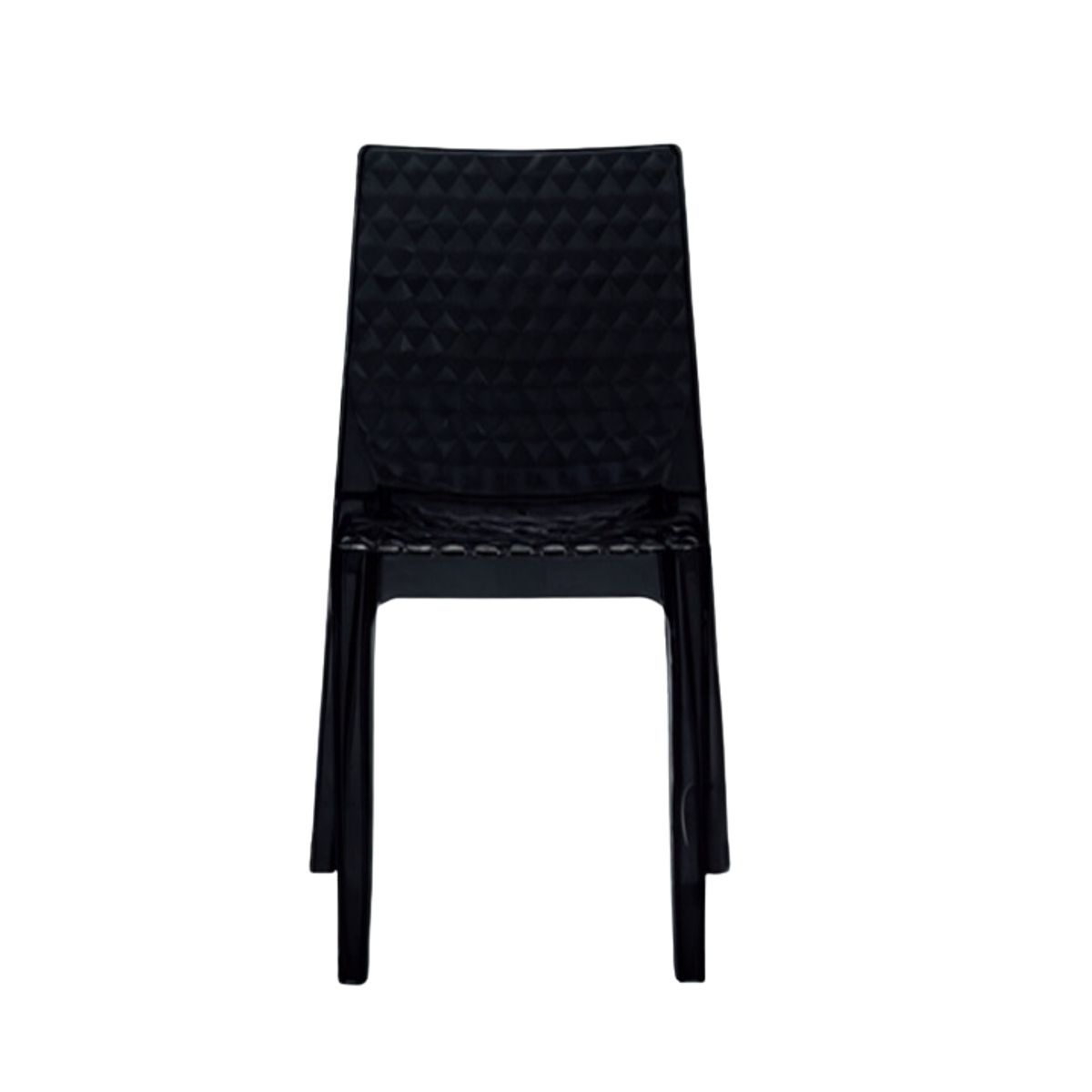 REYPLAST - Silla Diamante Reyplast Negra Para Interior Y Exterior