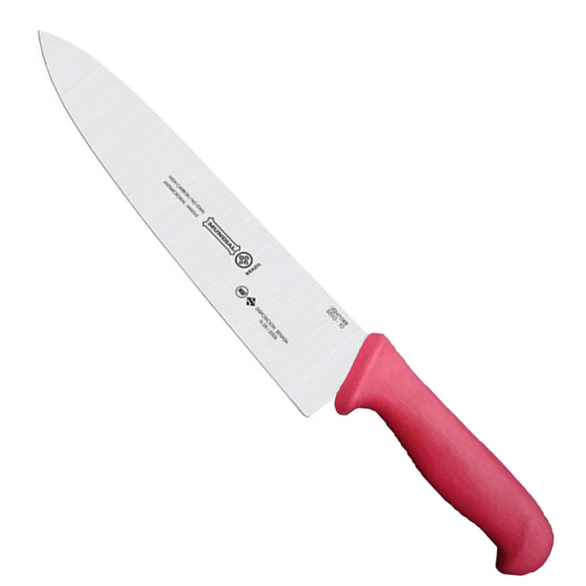MUNDIAL - Cuchillo Carne Mundial 25 Cm Rojo medio golpe