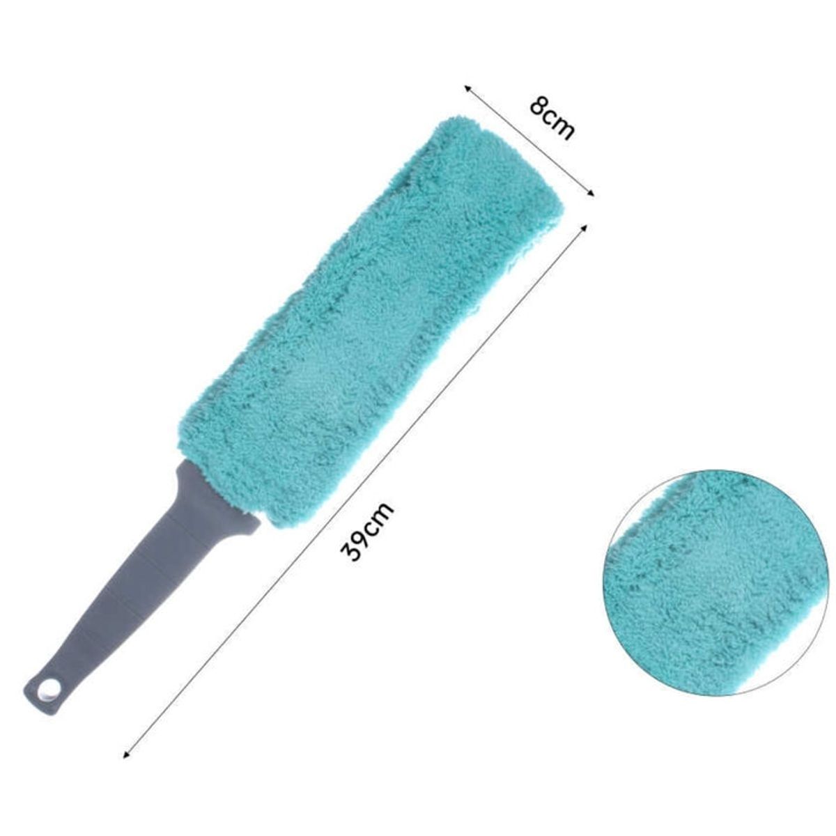 GENERICO - Plumero Microfibra Limpieza Exterior 8x39Cm