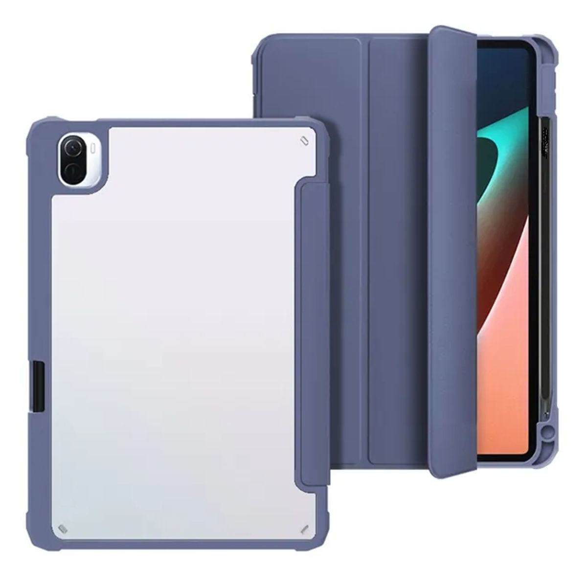 GENERICO - Carcasa Para Xiaomi Pad 5 / 5 Pro 11" 2021 / Con Ranura Lapiz