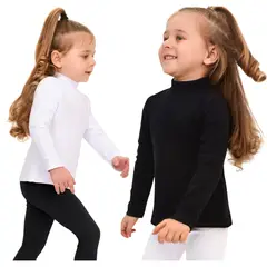 UTILISIMO - Pack 2 Camisetas Poleras Beatle De Niña Primera Capa Algodón