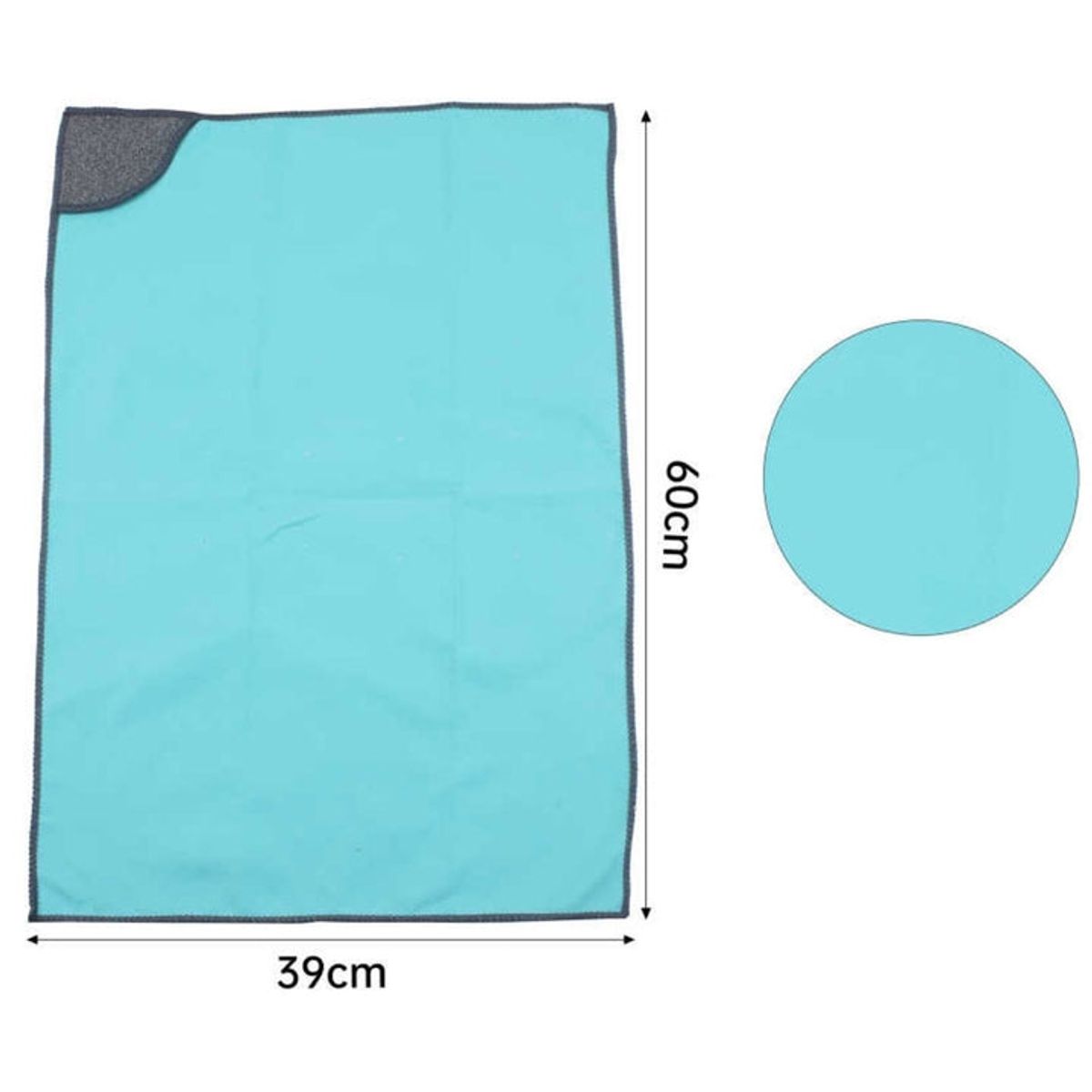 GENERICO - Paño Multiuso Microfibra Limpieza 60x39Cm