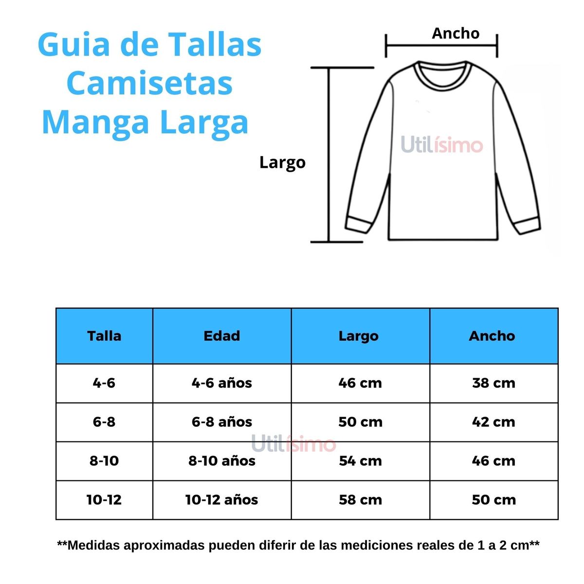 UTILISIMO - Pack 6 Camisetas Poleras Beatle De Niña Primera Capa Algodón
