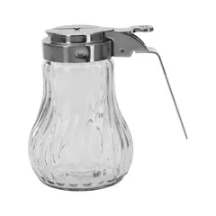 GENERICO - Dosificador De Miel Azucar Sal De Vidrio Con Tapa Aceitera