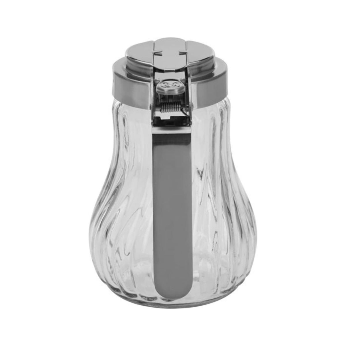 GENERICO - Dosificador De Miel Azucar Sal De Vidrio Con Tapa Aceitera