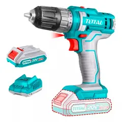 TOTAL TOOLS - Taladro Atornillador 20v Bat + Carg Total Tdli200518