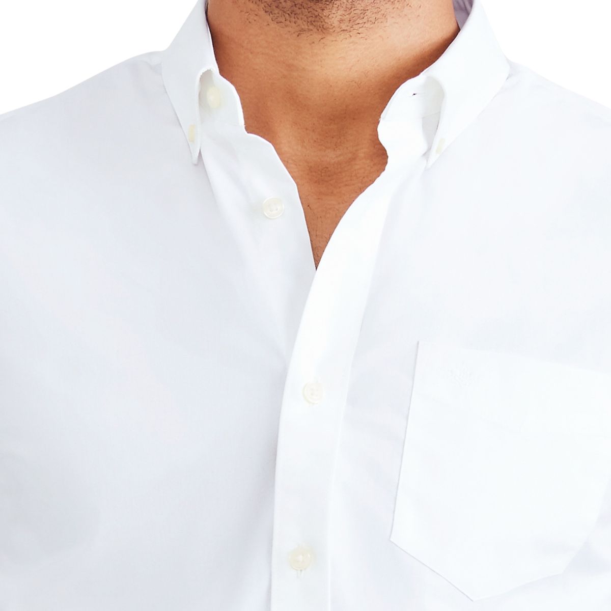 DOCKERS - Camisa Hombre Sig Stain Defender Classic Fit Blanco Dockers