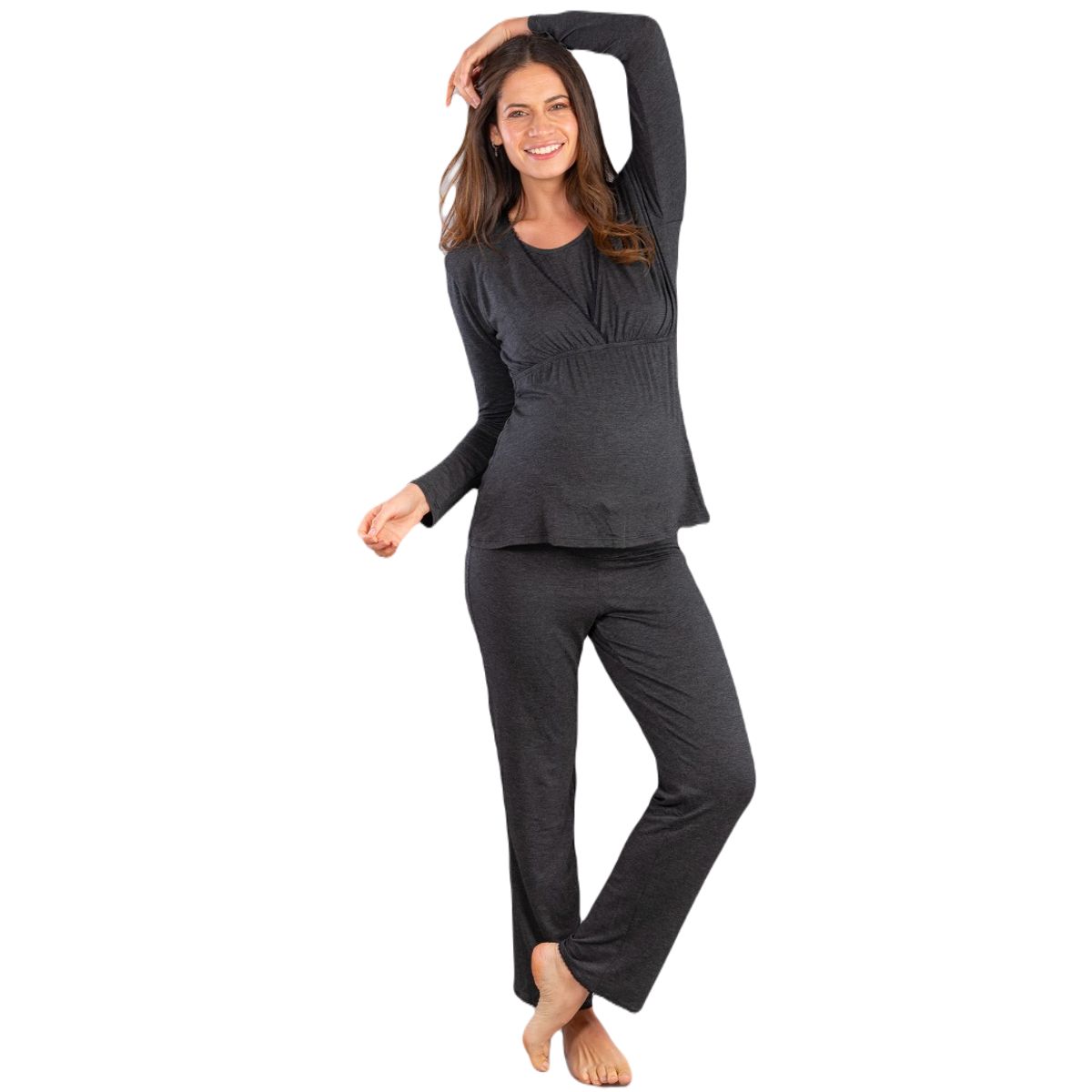 MADREMIA - Pijama Maternal Lactancia Sol