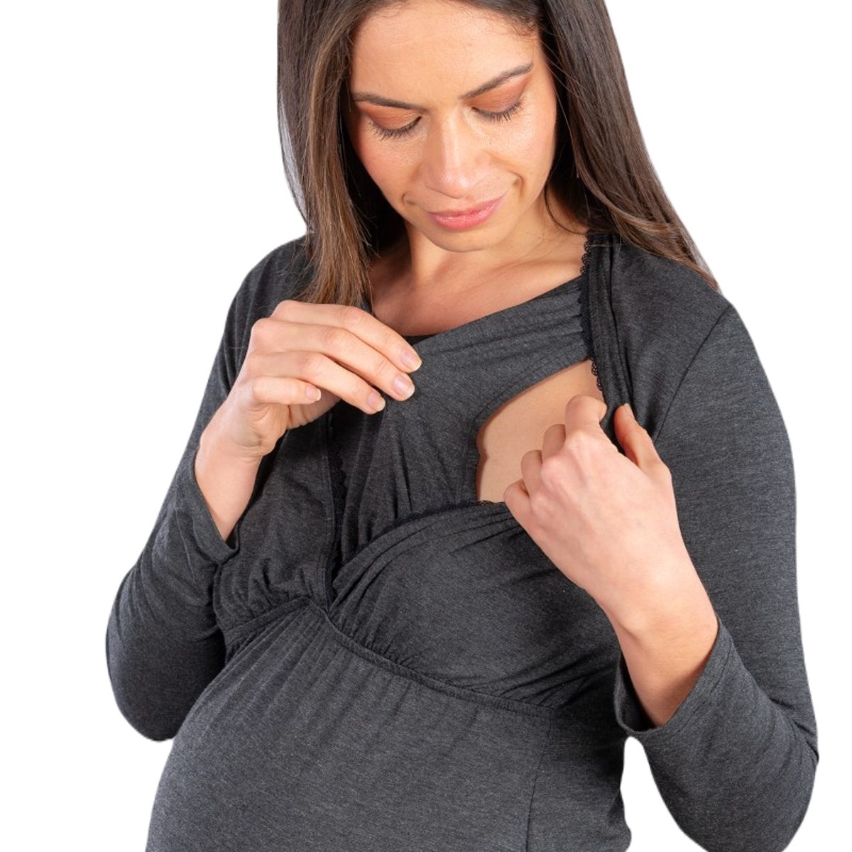 MADREMIA - Pijama Maternal Lactancia Sol