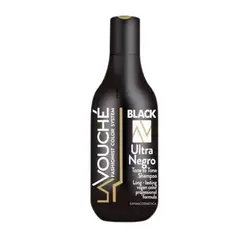 GENERICO - Shampoo Ultra Negro 300ml Lavouche Revive el Color Brillo