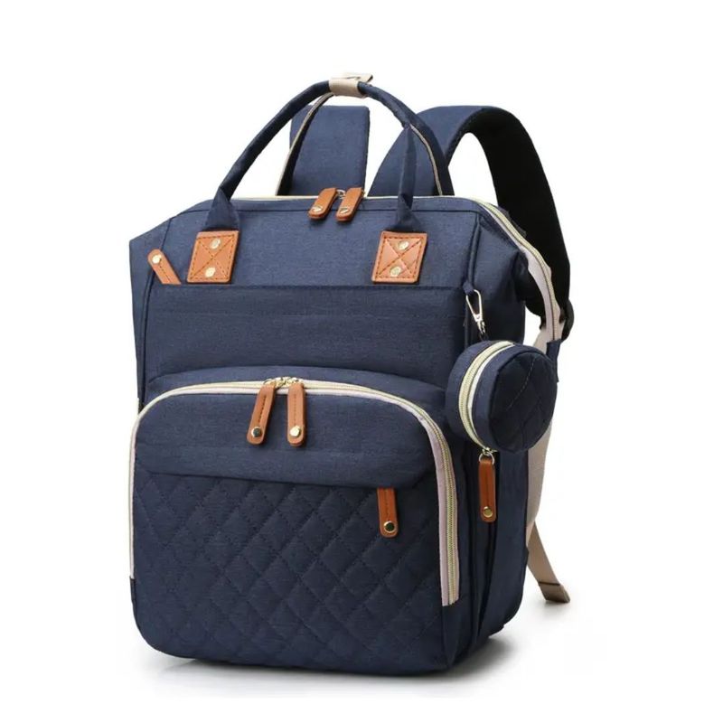 GENERICO - Mochila pañalera maternal azul