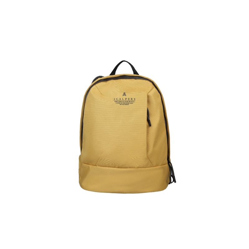 SCALPERS - Mochila Ligera Logo Mustard