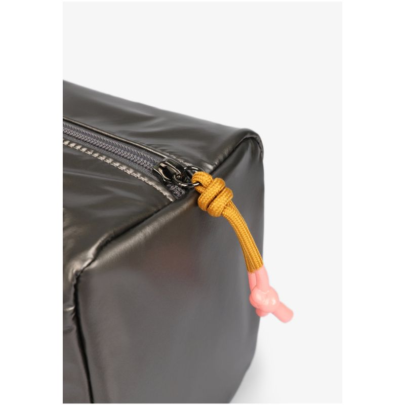 SCALPERS - Neceser Detalle Cremallera Metallic Grey