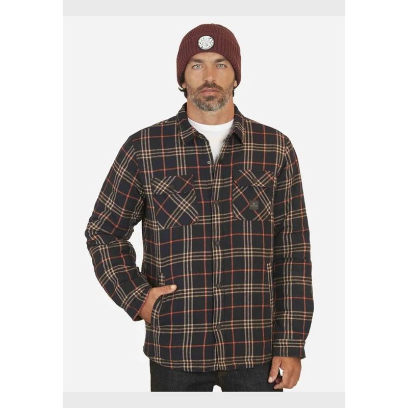 RIP CURL - Casaca Camisa Overshirt Woke Multicolor Hombre Rip Curl