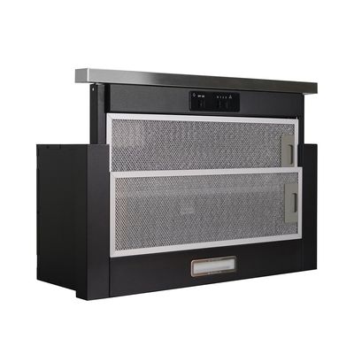 Imagen 2 del producto Campana Retractil Negra 60cm 3 Velocidades High Quality 60L07N