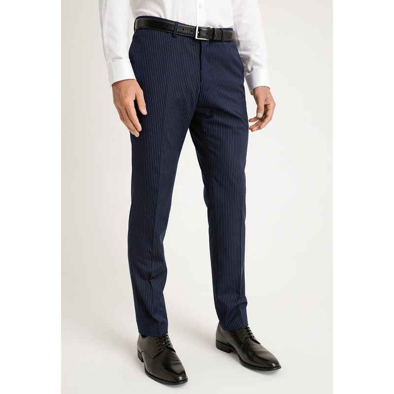 PERRY ELLIS - Pantalón Hombre Traje Suit Separate Washable Navy Perry Ellis