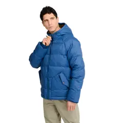 DOCKERS - Chaqueta Hombre Nylon Packable Regular Fit Azul
