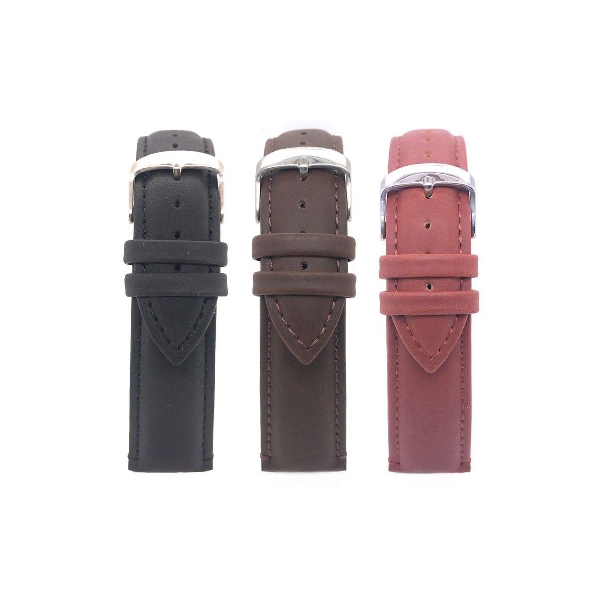 GENERICO - Correas Reloj De Piel Vacuno Diloy 18 Mm