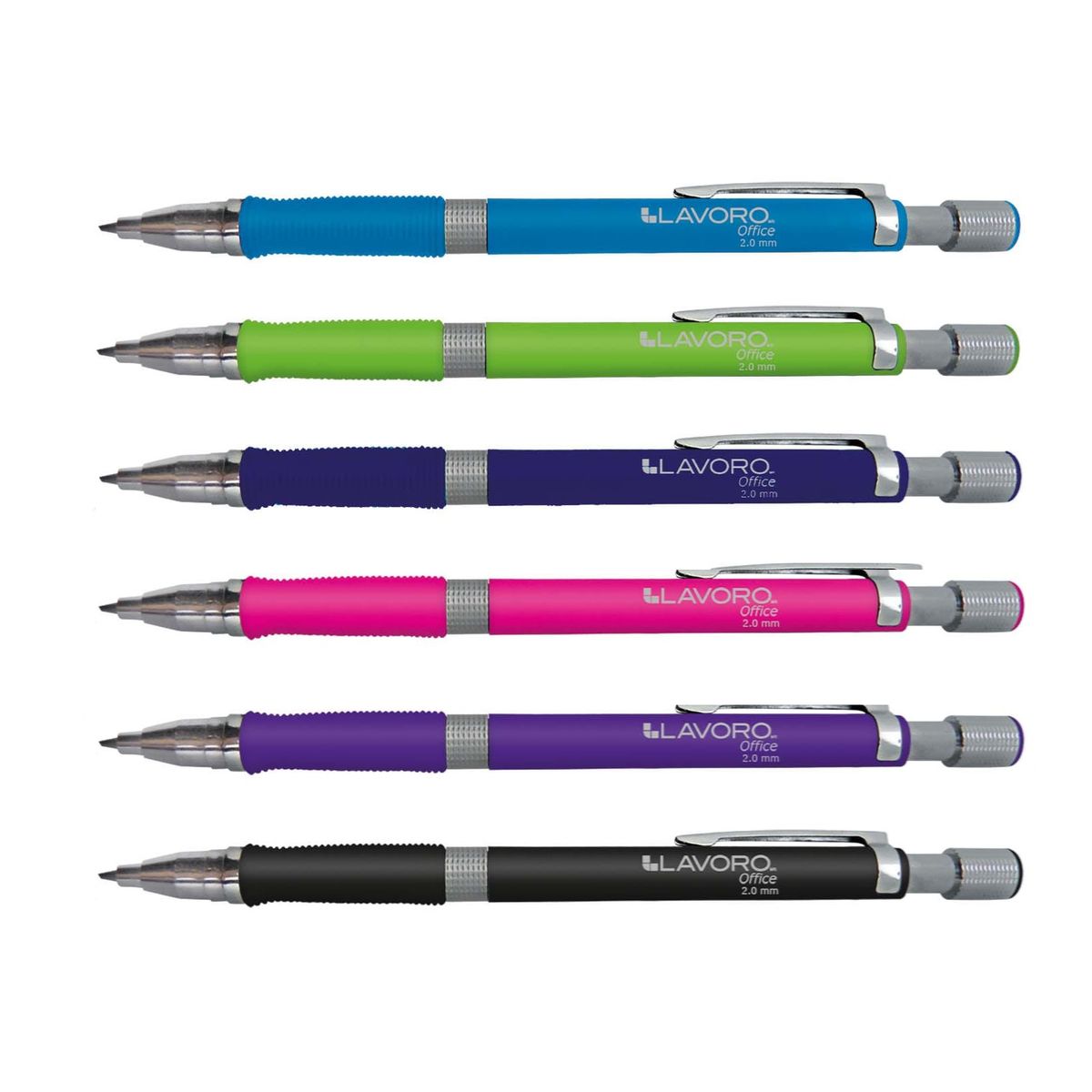 LAVORO - Portaminas Metálico 2.0mm con Grip