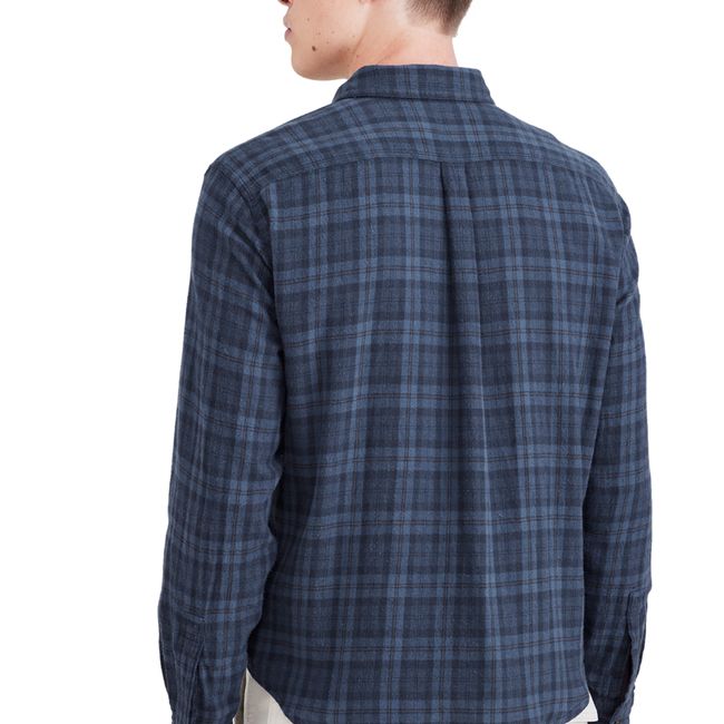 DOCKERS - Camisa Hombre Work Shirt Regular Fit Azul Dockers