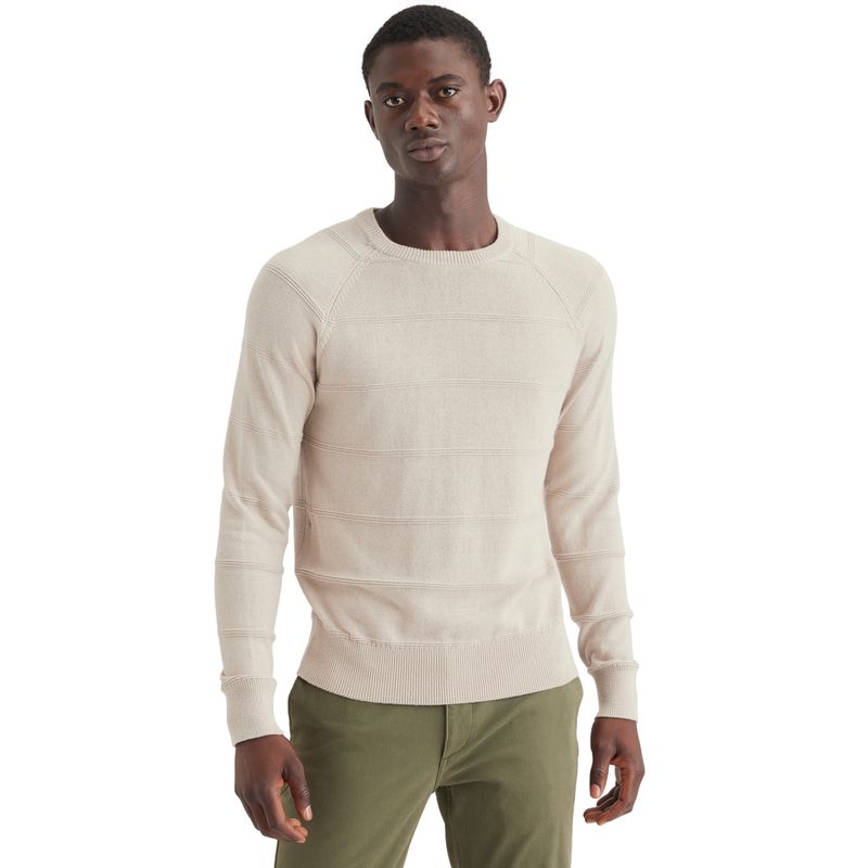 DOCKERS - Sweater Hombre Crewneck Regular Fit Gris Dockers