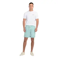 DOCKERS - Traje de Baño Hombre Regular Fit Print Verde