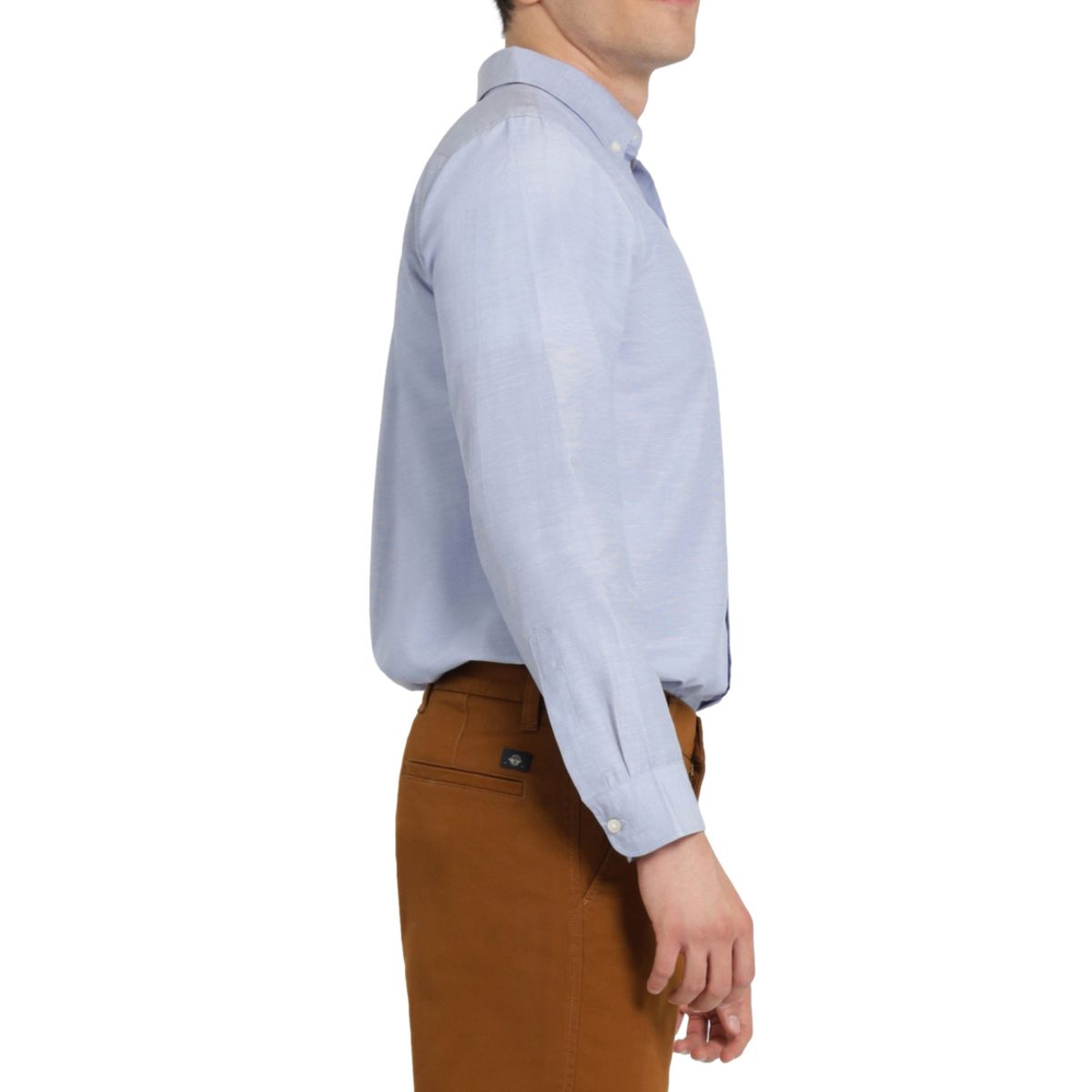 DOCKERS - Camisa Hombre Woven Refine Regular Fit Azul Dockers