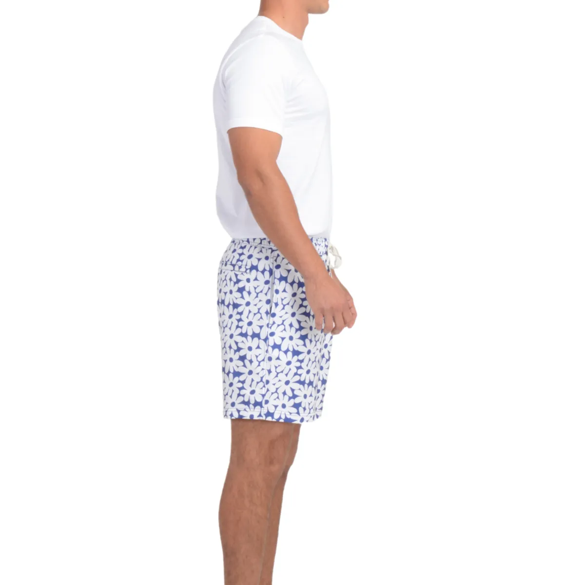 DOCKERS - Traje de Baño Hombre Regular Fit Print Celeste Dockers