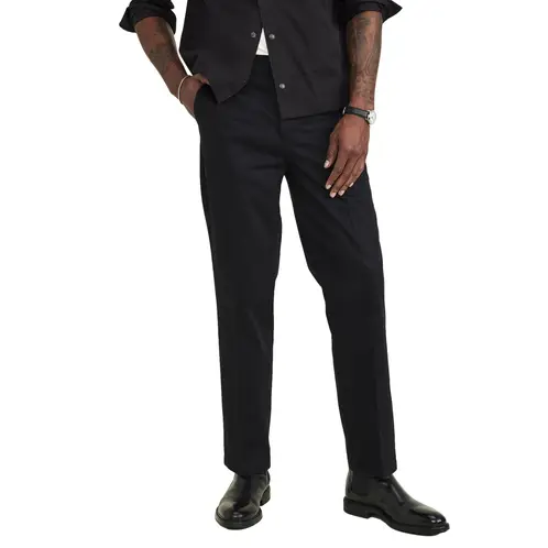 DOCKERS - Pantalón Hombre Stain Defender Straight Fit Negro