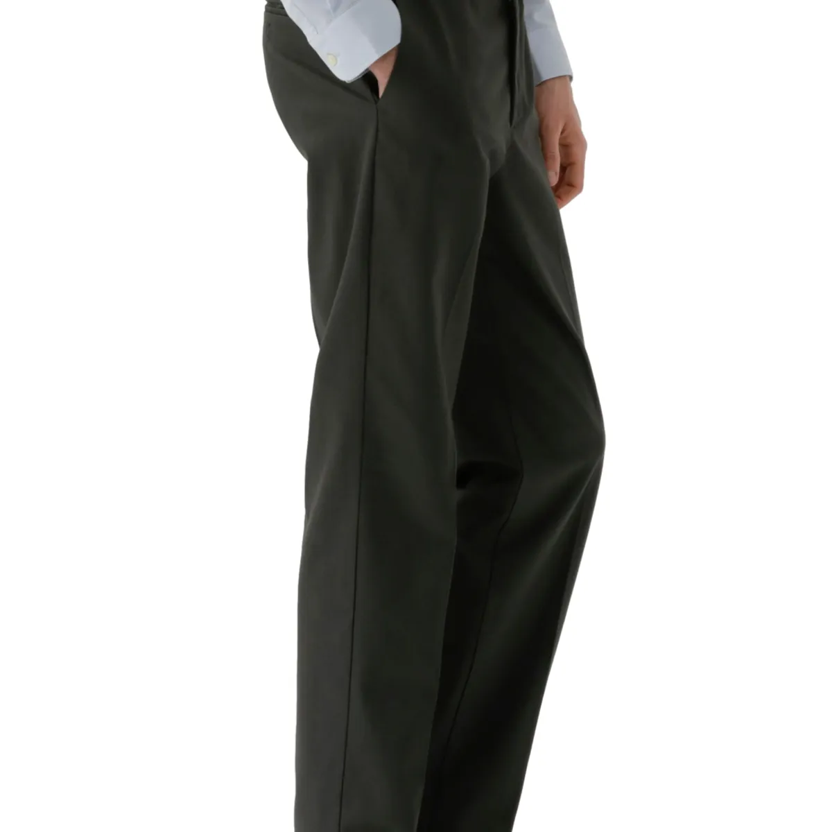 DOCKERS - Pantalón Hombre Stain Defender Straight Fit Gris Dockers