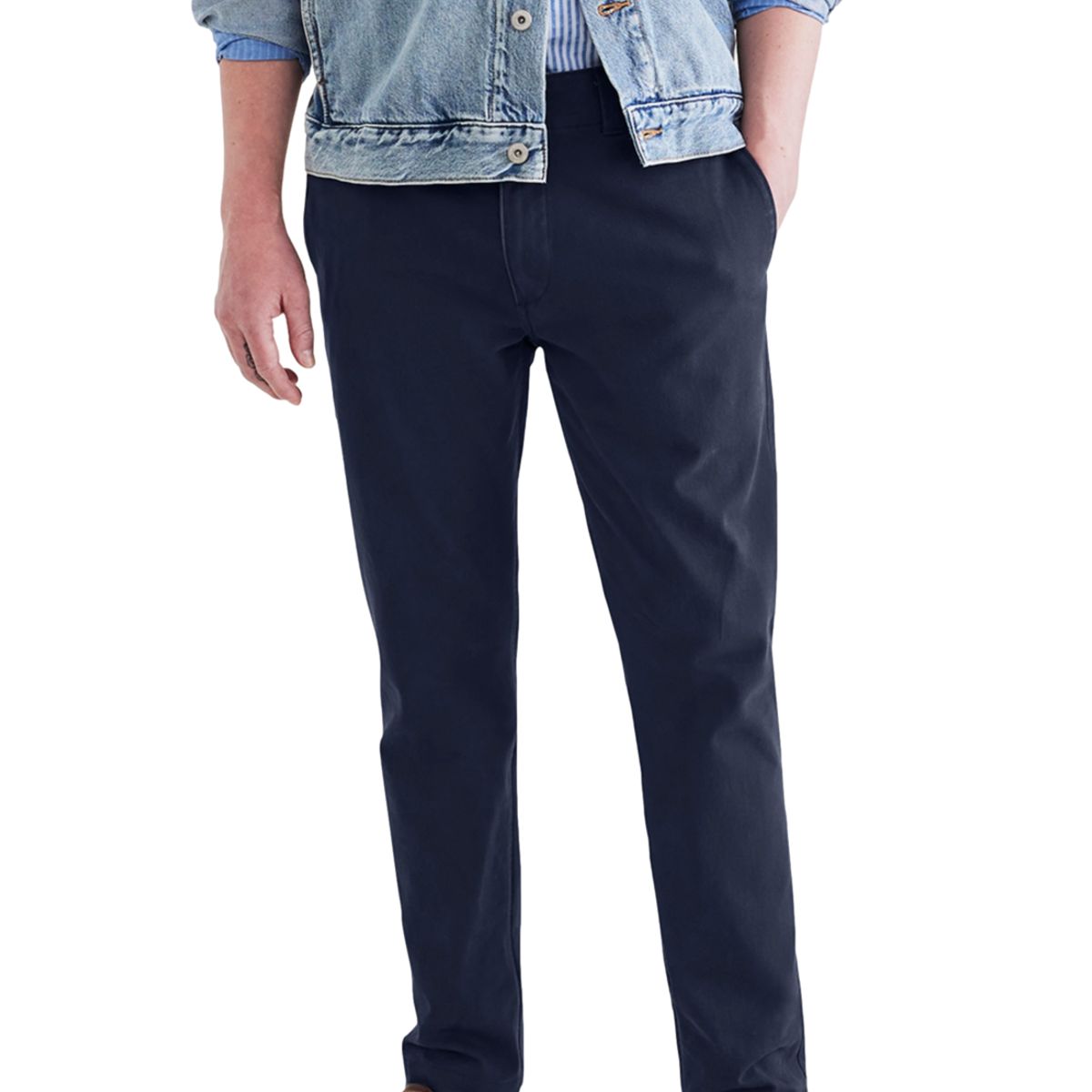 DOCKERS - Pantalón Hombre California Khaki Slim Fit Azul Dockers