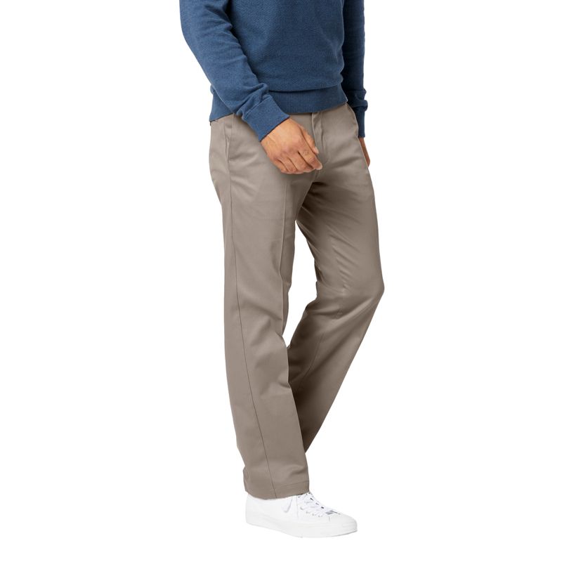 DOCKERS - Pantalón Hombre Stain Defender Straight Fit Beige Dockers