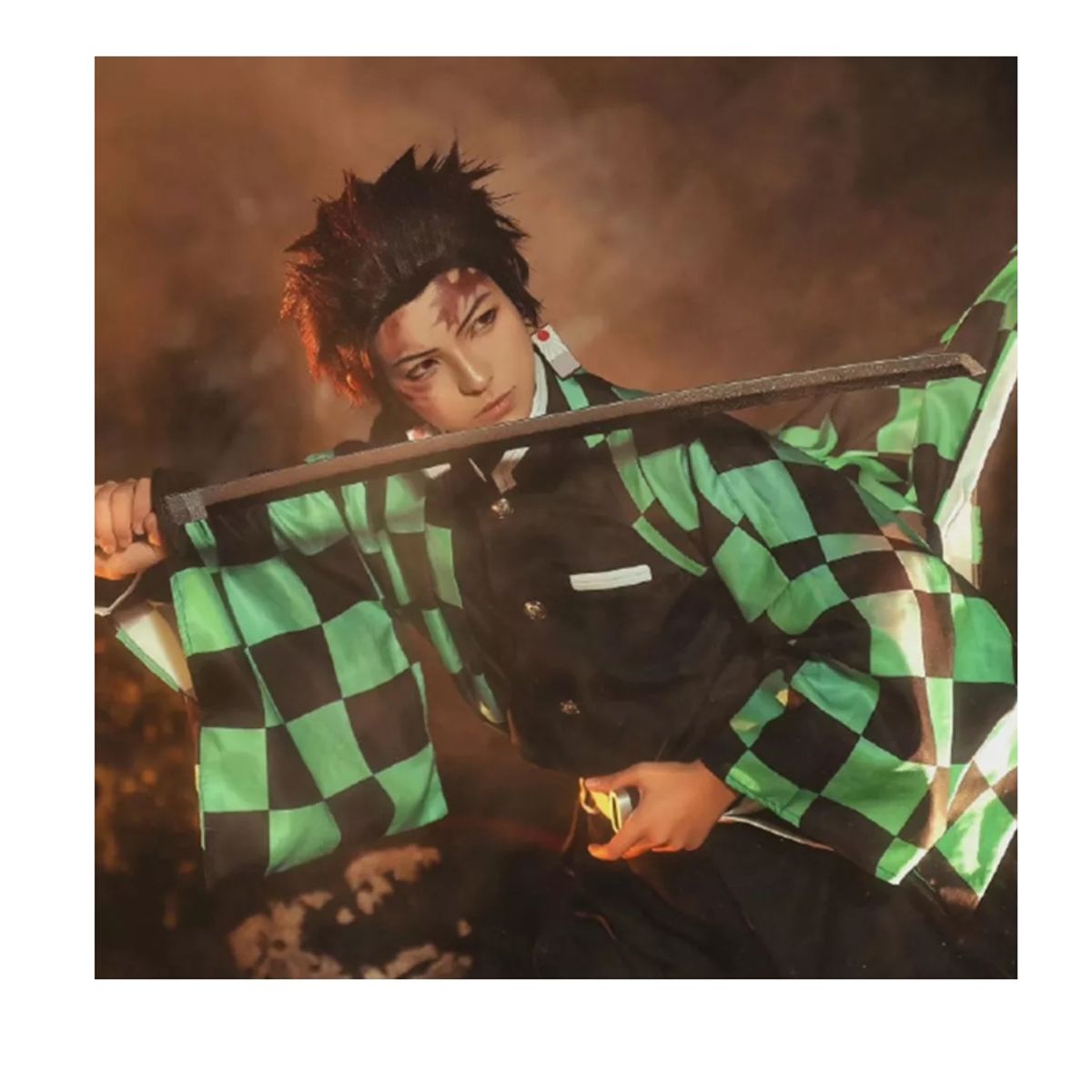 GENERICO - Disfraz De Kamado Tanjirou