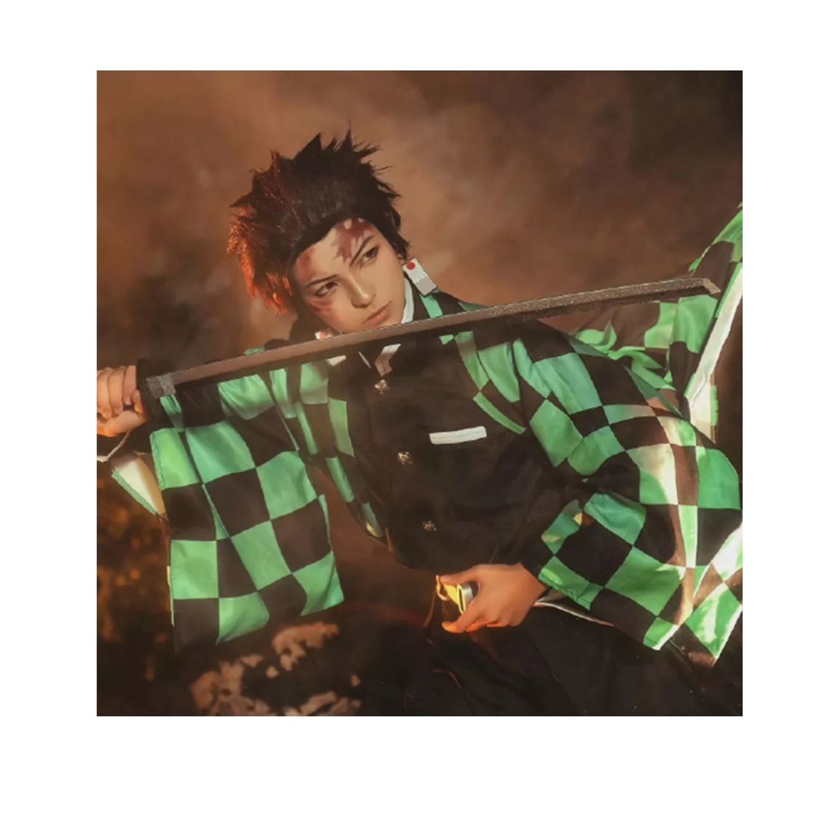 GENERICO - Disfraz De Kamado Tanjirou