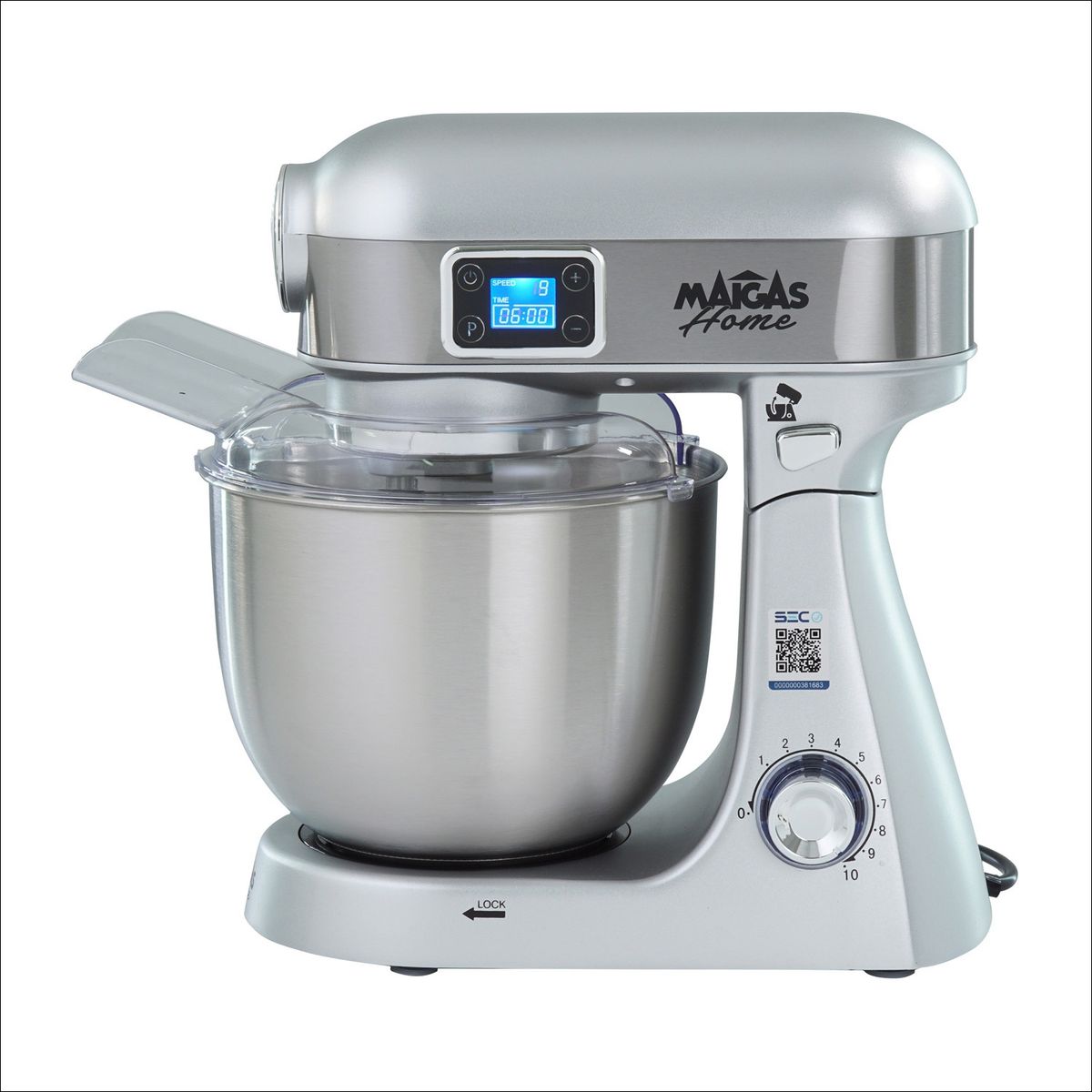 MAIGAS - Batidora Inox Lorenzza 5 Litros Maigas