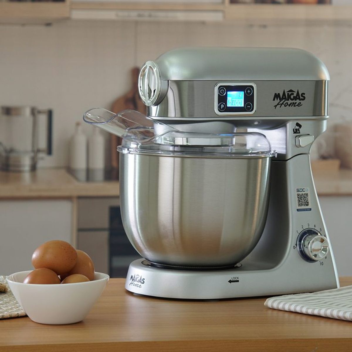 MAIGAS - Batidora Inox Lorenzza 5 Litros Maigas