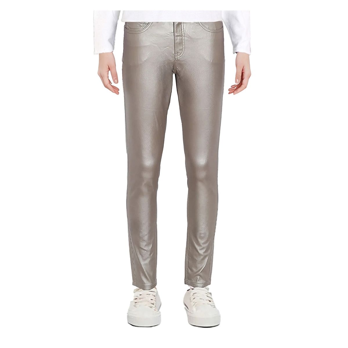 FASHION'S PARK - Jeans Mujer Skinny Brillante Champagne Fashion's Park