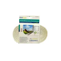 GENERICO - Burlete Tipo D Cinta Térmica Adhesiva Puerta Ventana 6 Mts