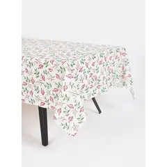 HERRERA MAISON - Mantel Navidad Berries Hojas 180 x 230 CM