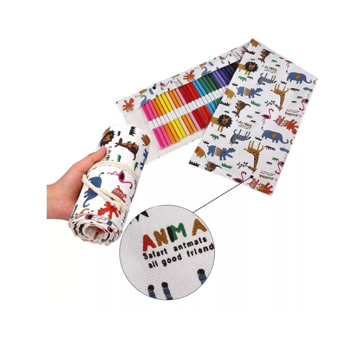 GENERICO - Estuche Organizador Lapices De 4 Capas  Matuteo